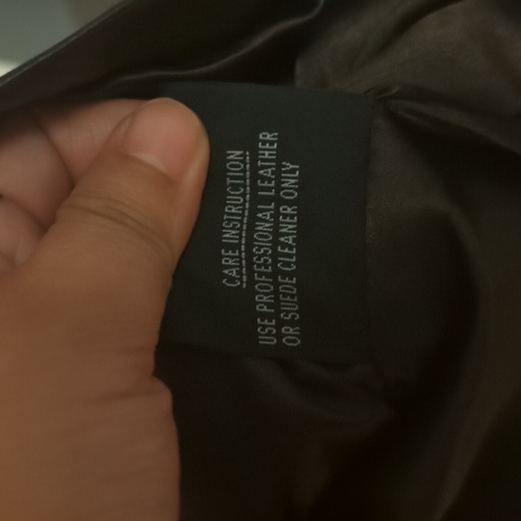 Genuine Leather Jacket, L-XL - Picture 8 of 10